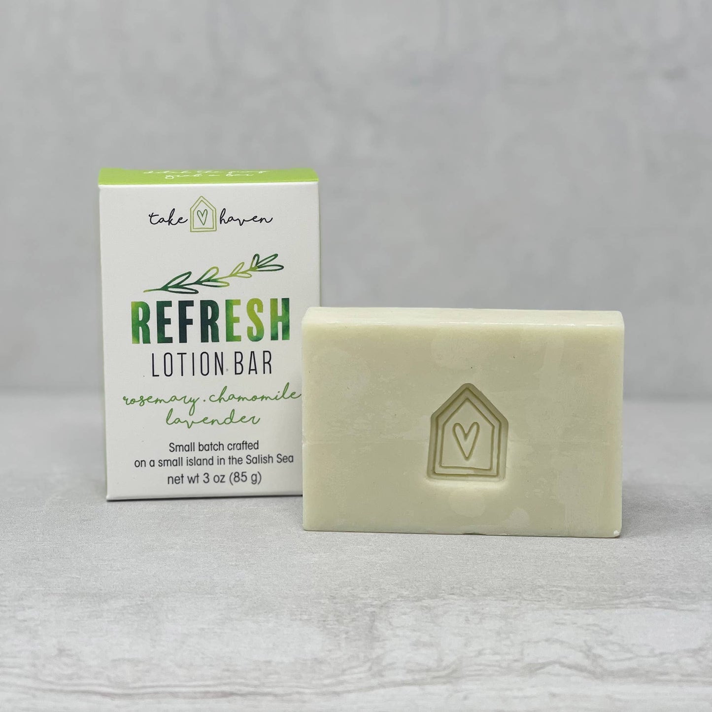 Herbal Lotion Bar: Refresh - Eco-friendly, Non-toxic