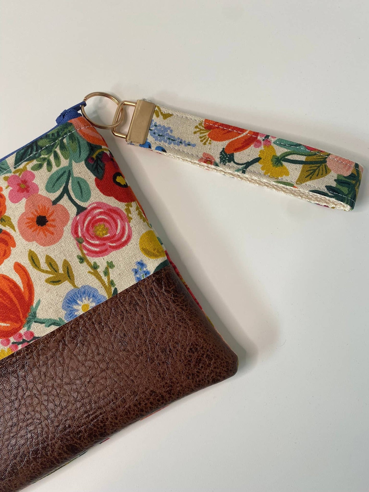 Floral Garden Wristlet
