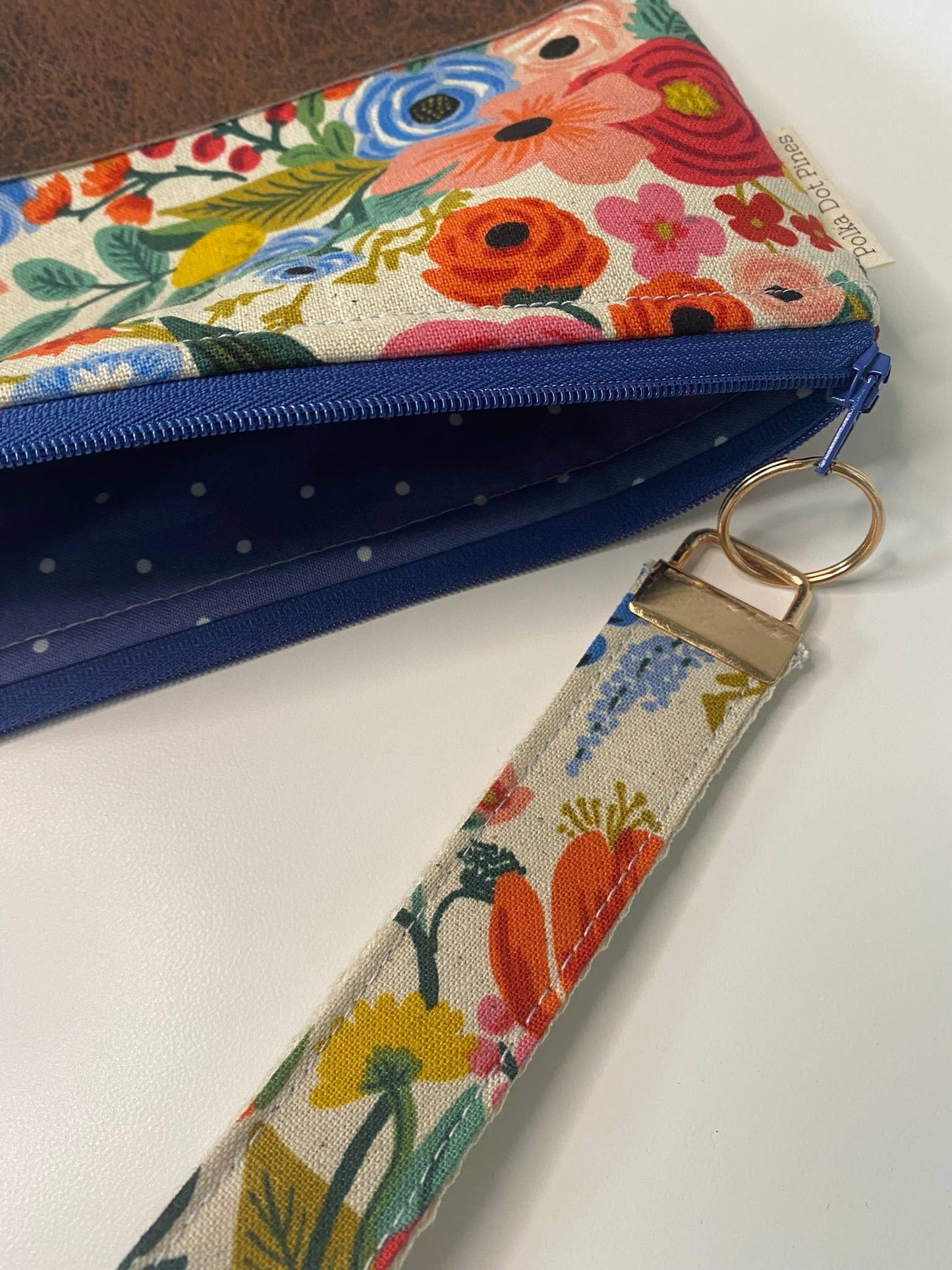 Floral Garden Wristlet