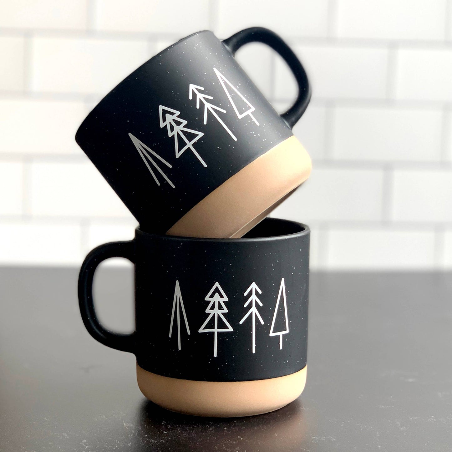 Stick Tree Ceramic Mug