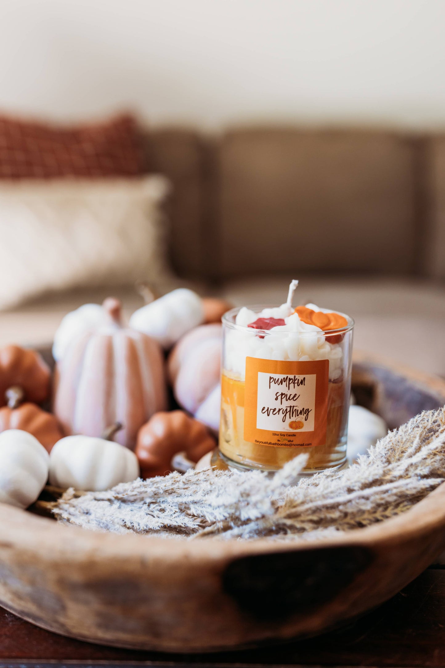 Pumpkin Spice Everything Dessert Candle