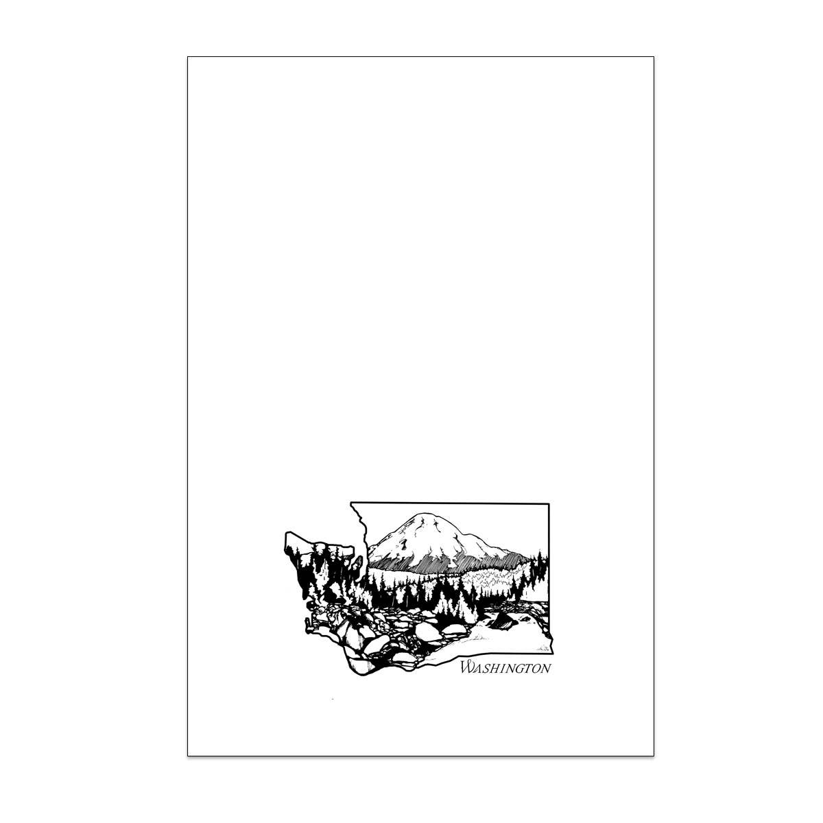 Washington Tea Towel