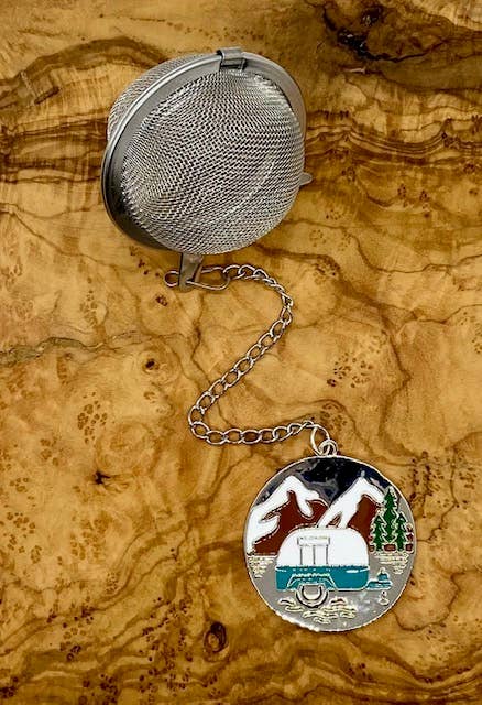 Vintage Camper Charm Loose Leaf Tea Infuser