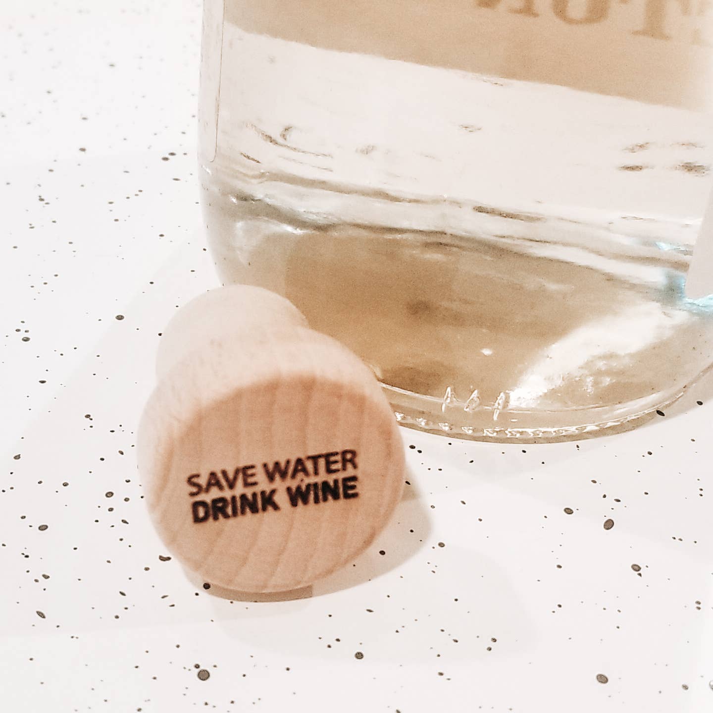 Save Water Wine Stopper