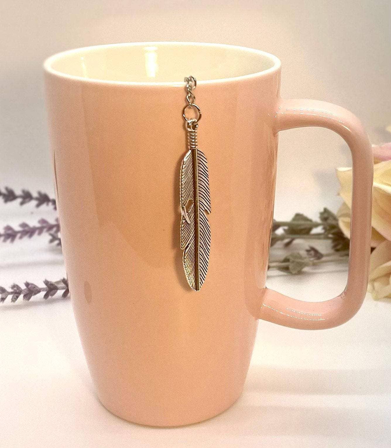 Feather Charm Loose Leaf Tea Infuser