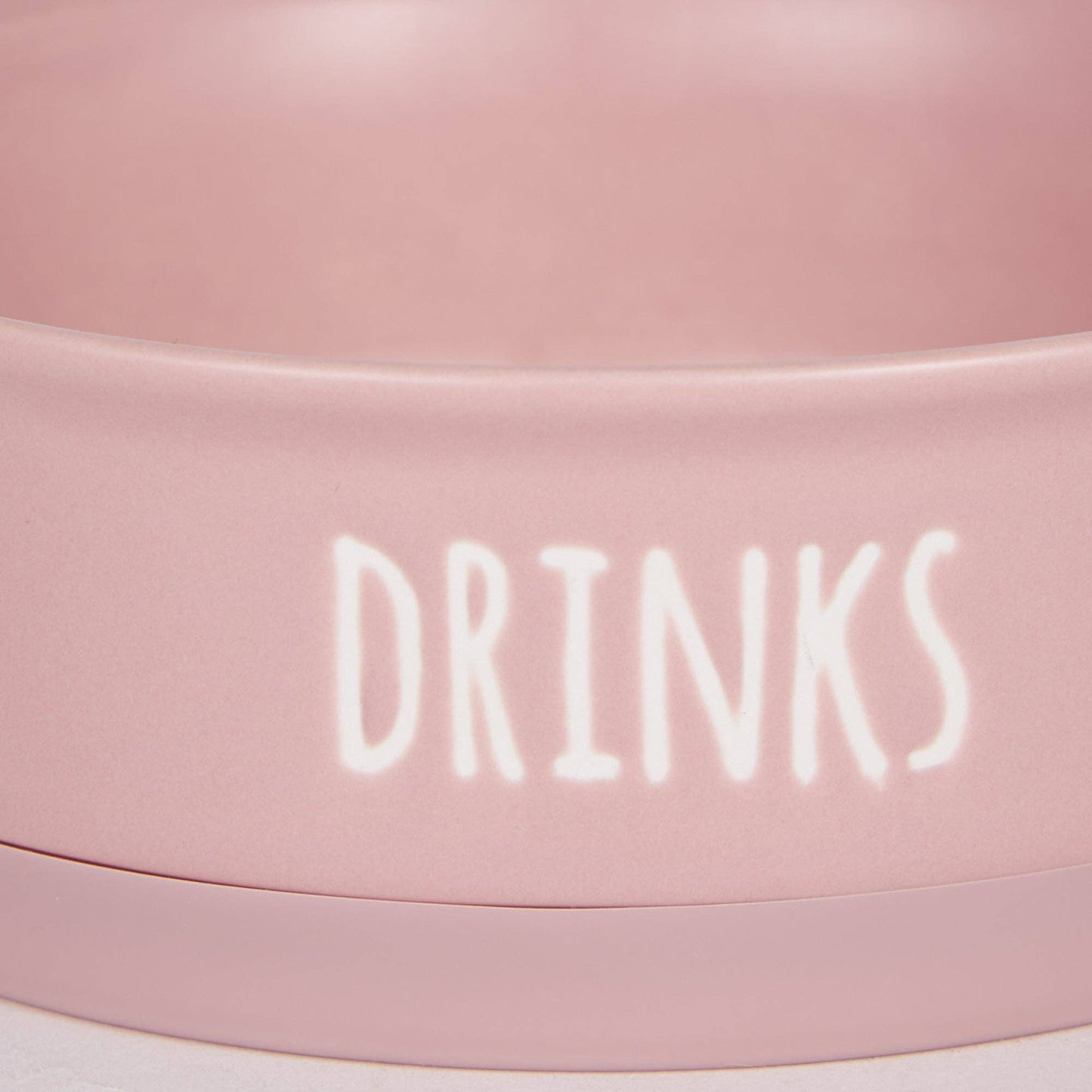 Pale Mauve Pet Bowl Set of 2 - Dinner And Drinks