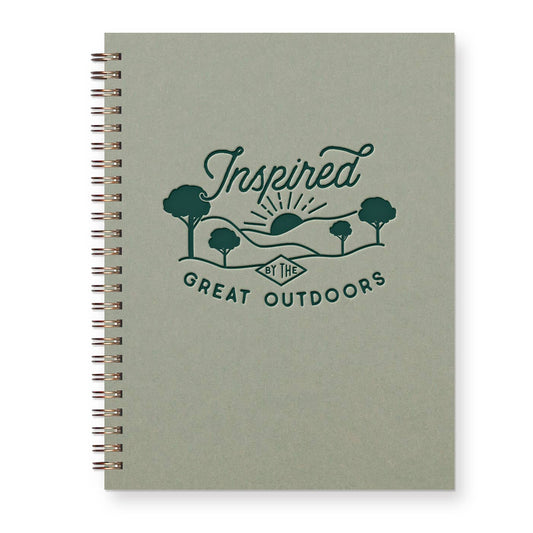 Great Outdoors Journal: Lined Notebook
