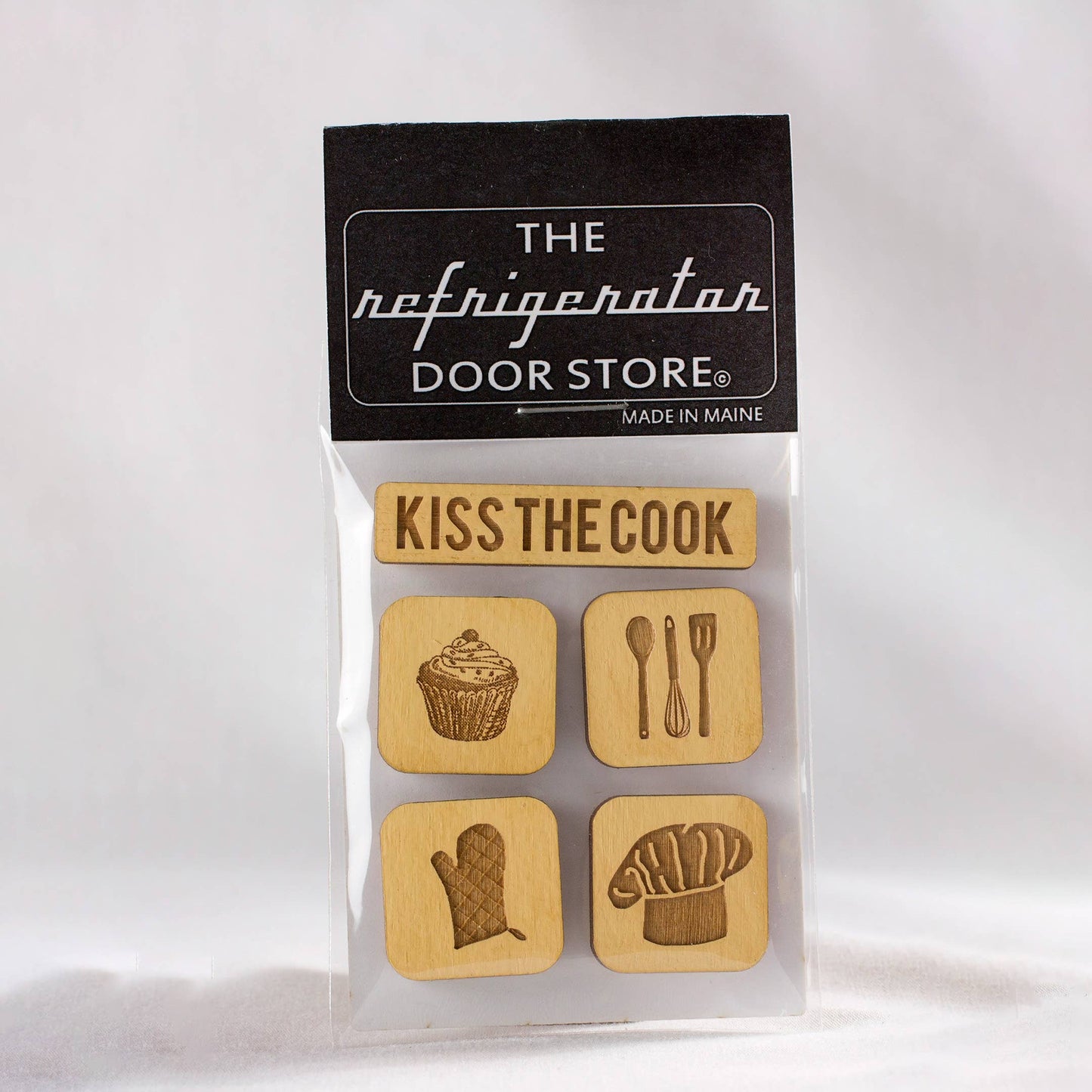 Kiss The Cook Magnet Set