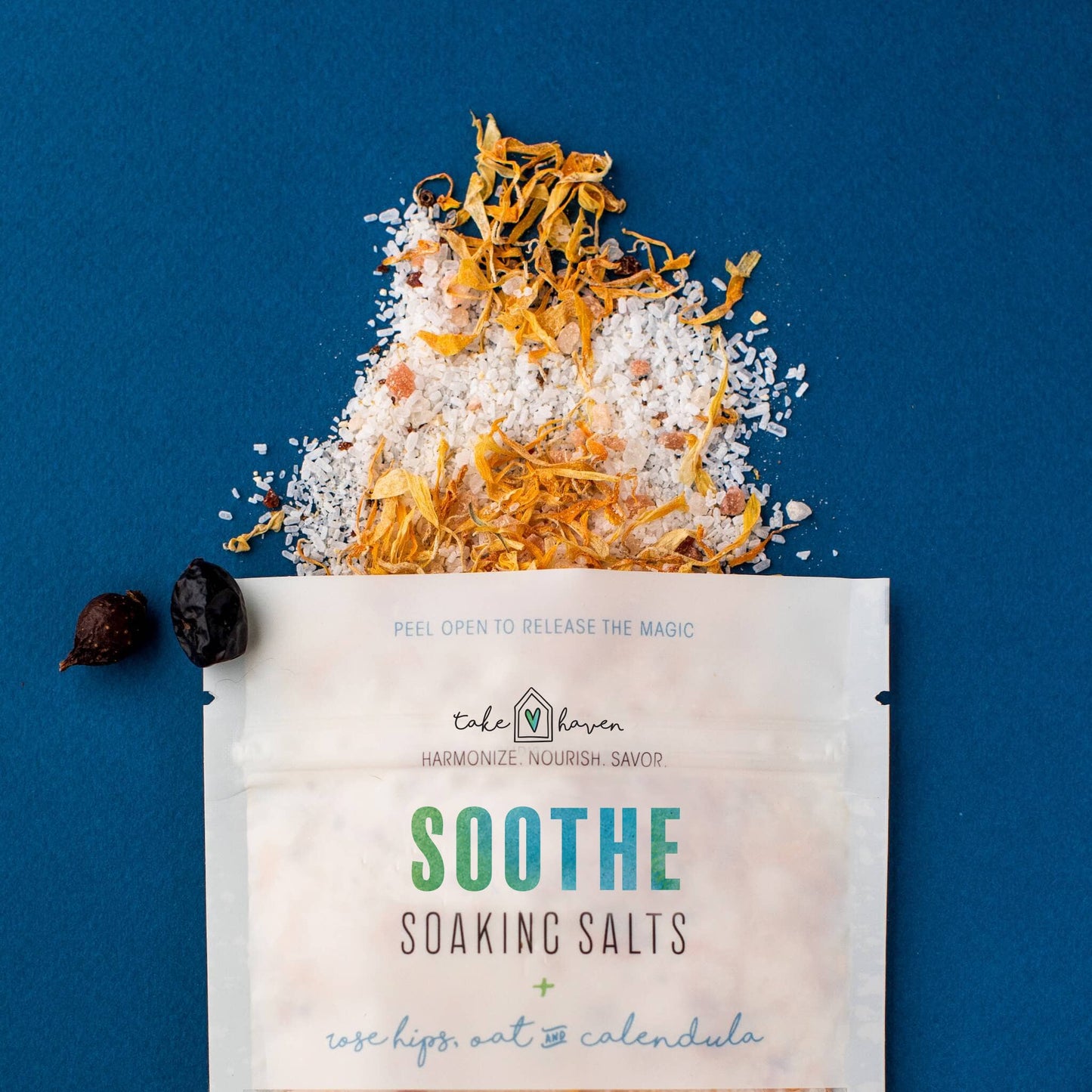 Herbal Bath Salts: Soothe - 6oz