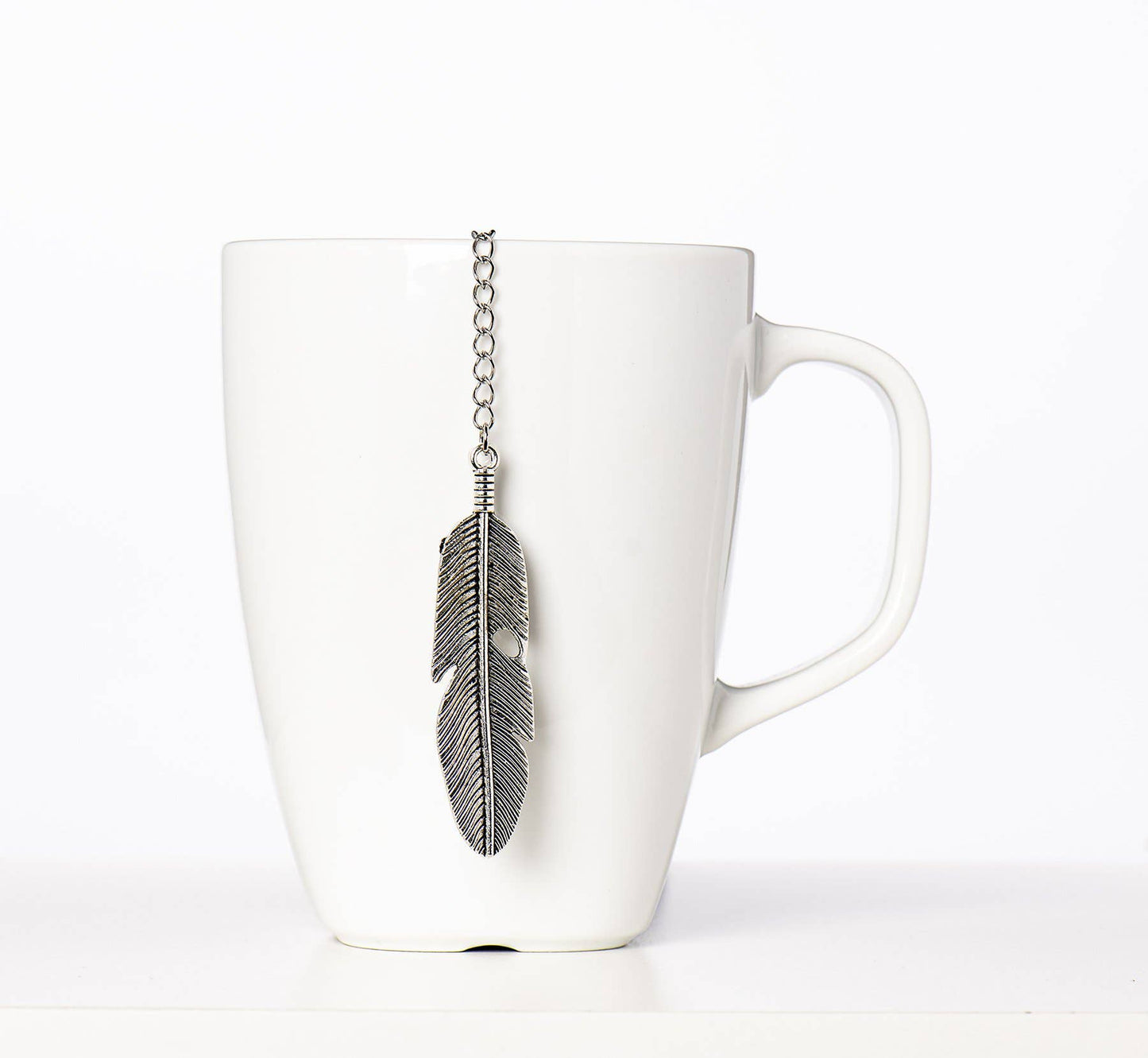 Feather Charm Loose Leaf Tea Infuser