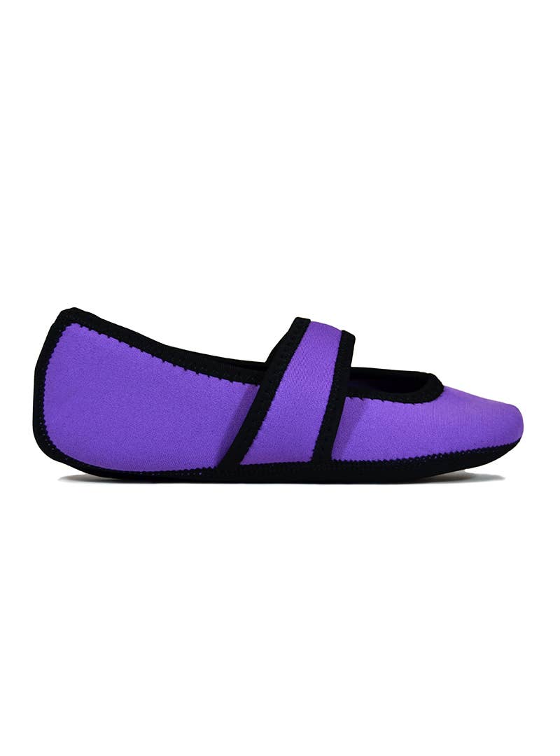 Betsy Lou Slippers: Purple