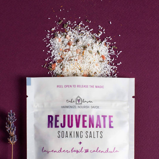 Herbal Bath Salts: Rejuvenate - 6oz