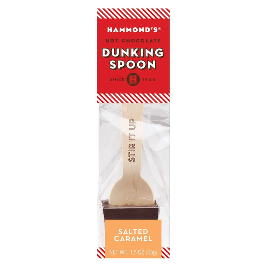 Hammond's Salted Caramel Dark Chocolate Dunking Spoon 1.5oz