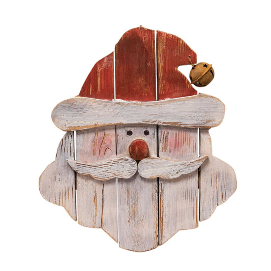 Wooden Santa Décor