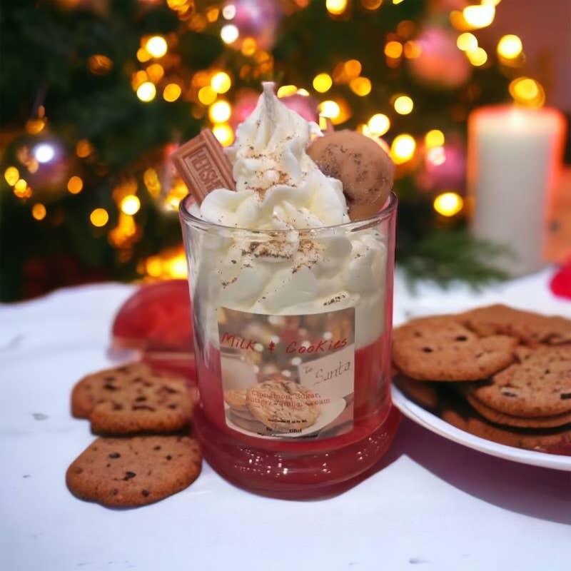 Milk & Cookies Dessert Candle