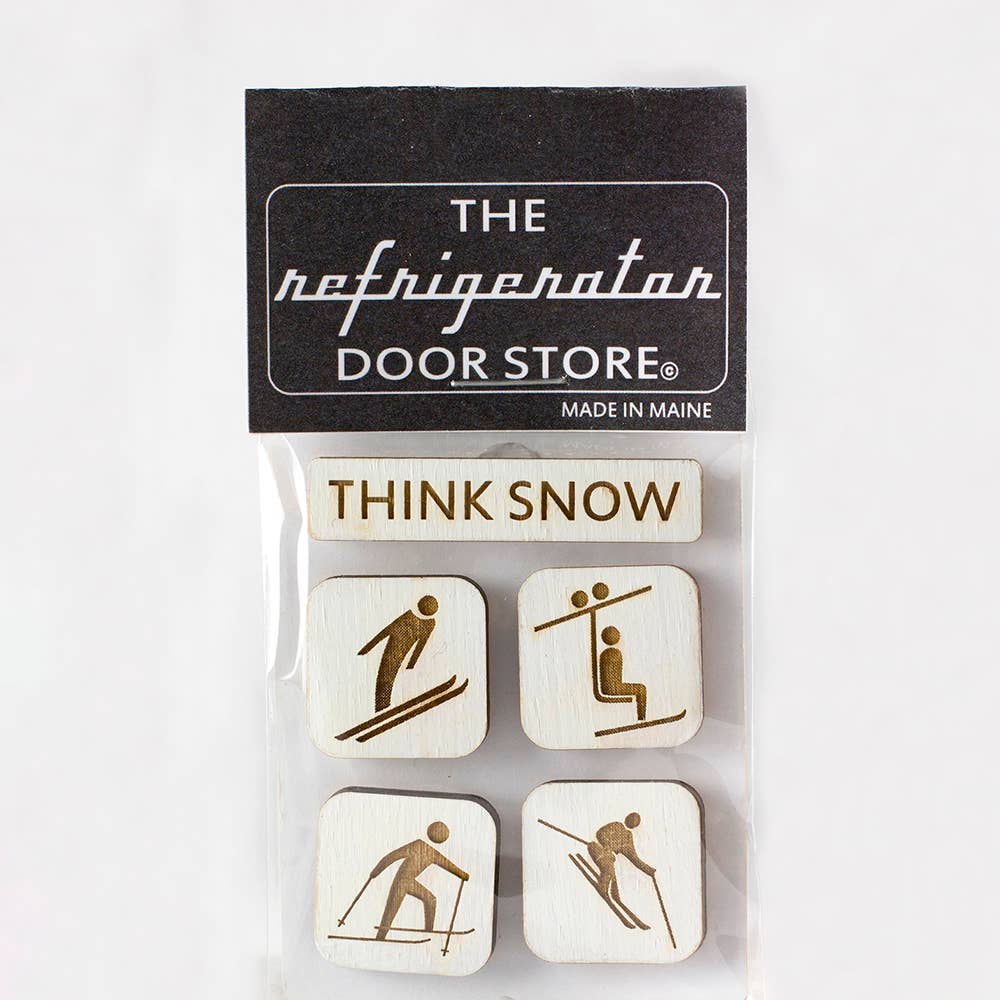 Think Snow Magnet Set