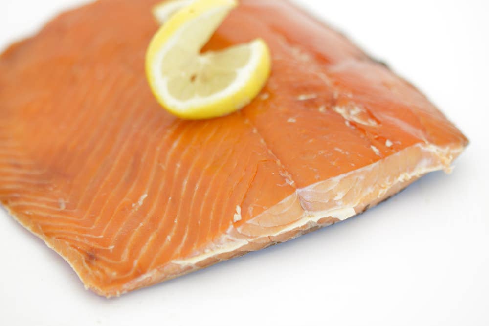 4oz Smoked Sockeye Salmon Fillet