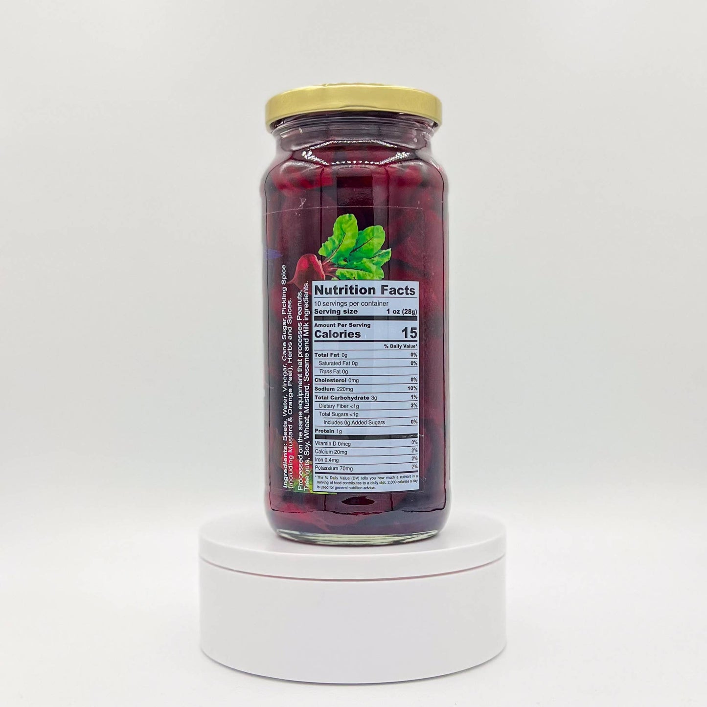 Handcrafted Pickled Beets