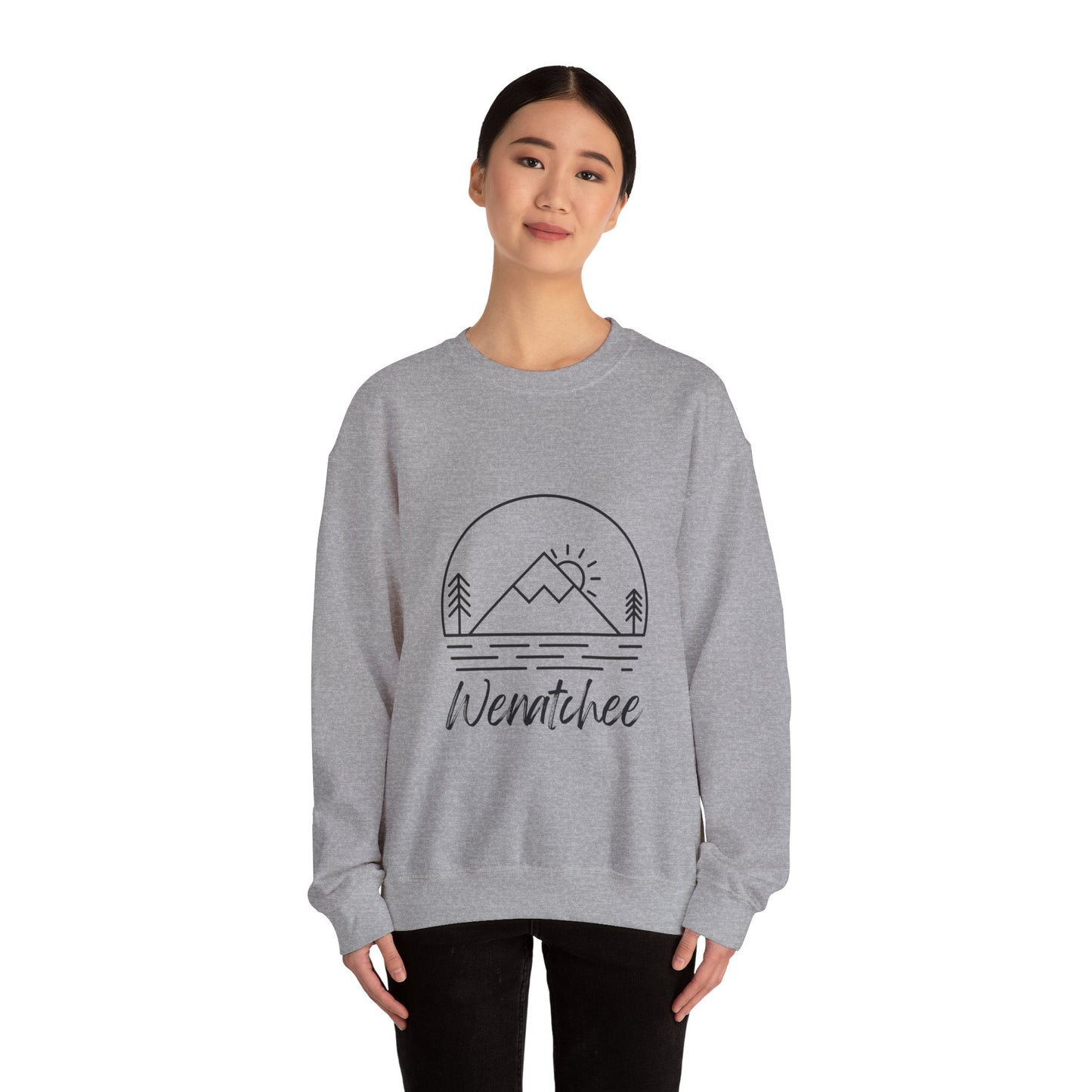 Mountain Sunrise Crewneck Sweatshirt *online only*