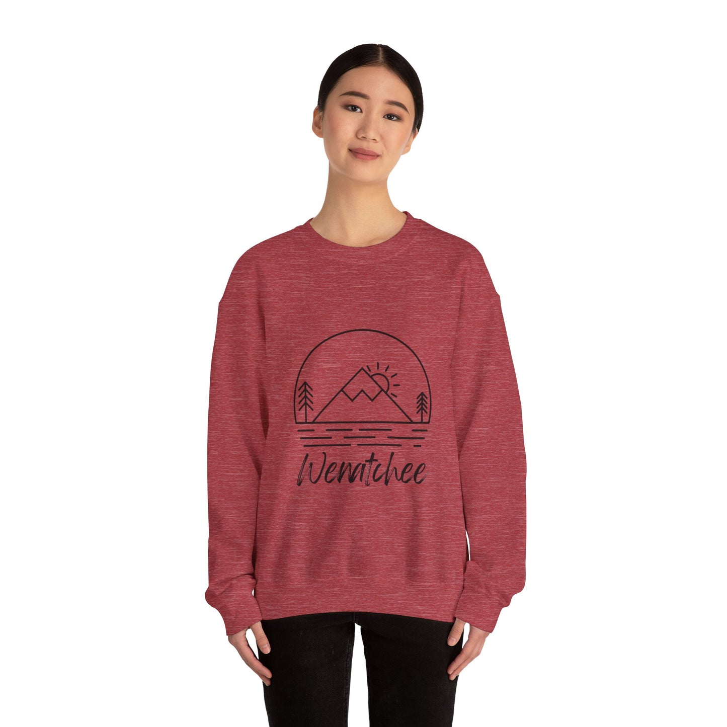 Mountain Sunrise Crewneck Sweatshirt *online only*