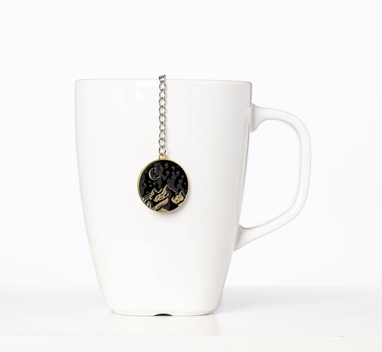 Loose Leaf Tea Infuser, Mountain Charm Ball, Tea Lover Gift