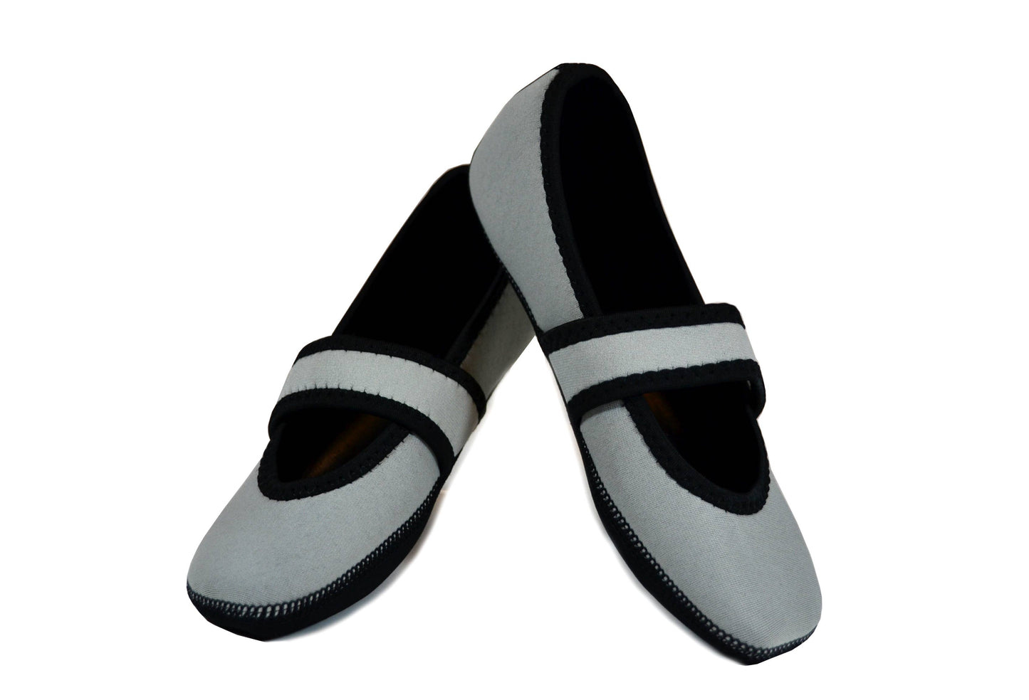 Betsy Lou Slippers: Gray