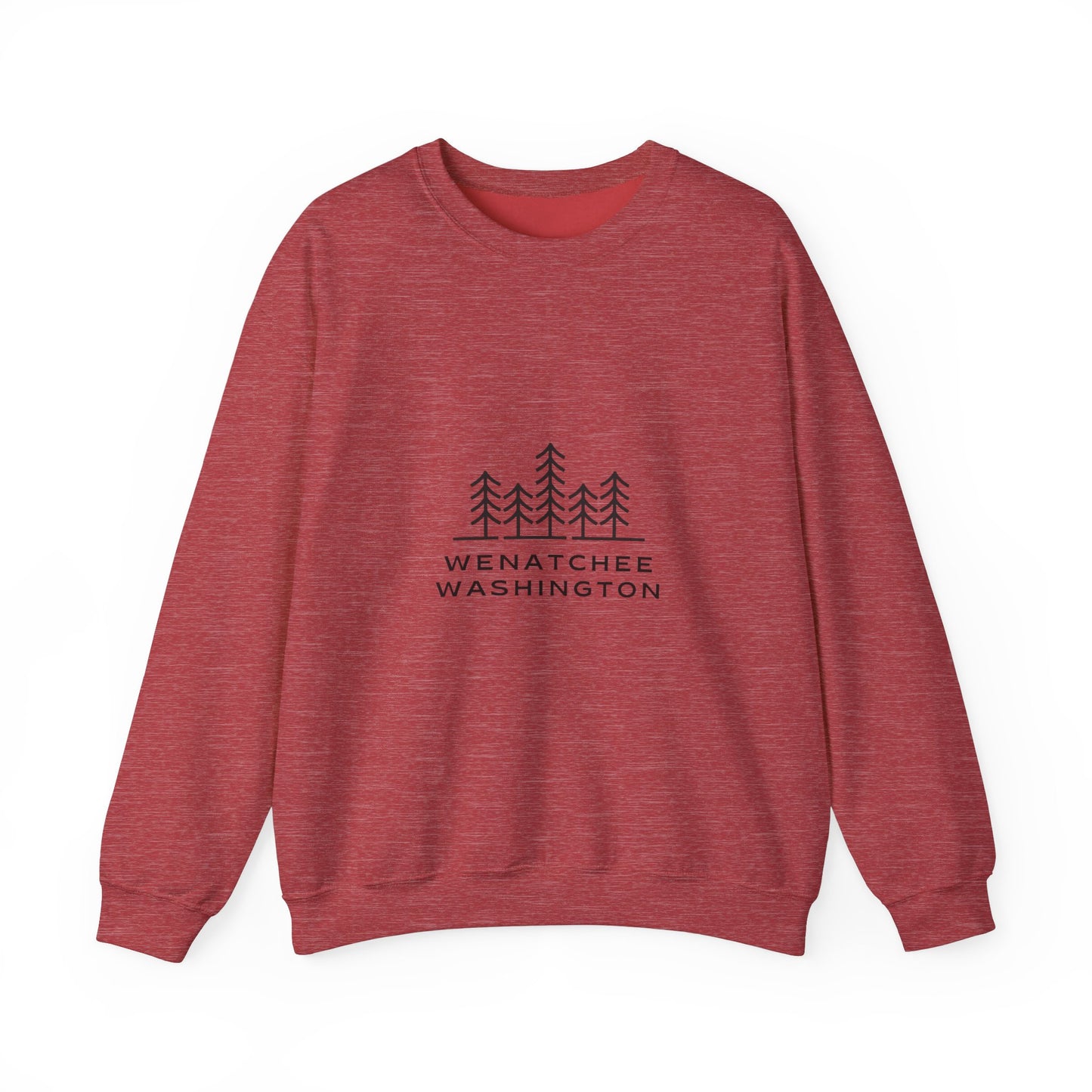 Wenatchee WA Trees Crewneck Sweatshirt *online only*