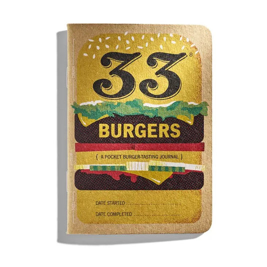 33 Burgers Tasting Notebook