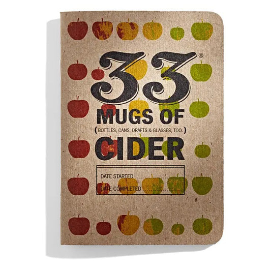 33 Mugs of Cider Tasting Notebook