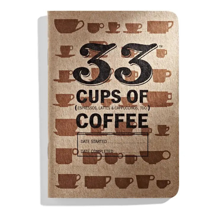 33 Cups of Coffee Tasting Notebook