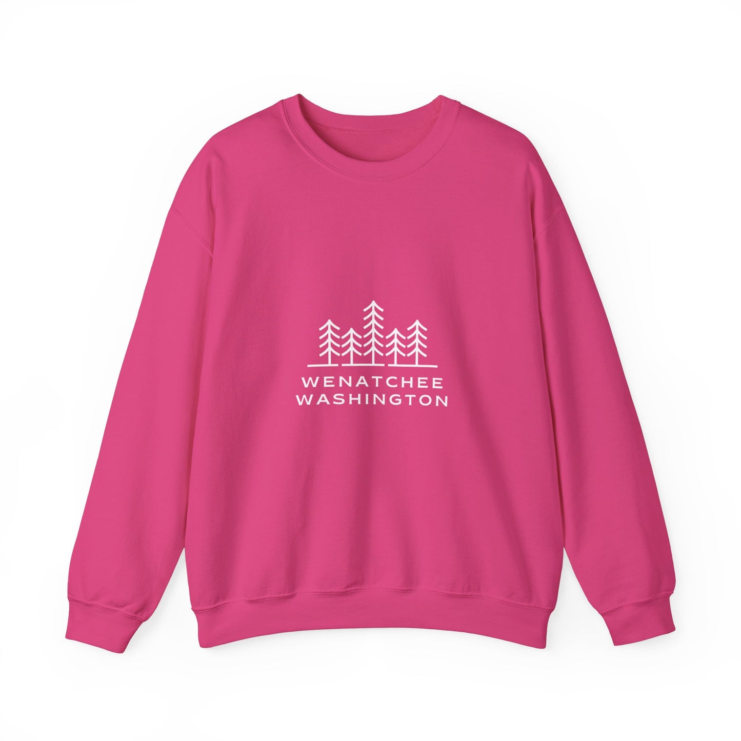 Wenatchee WA Trees Crewneck Sweatshirt *online only*