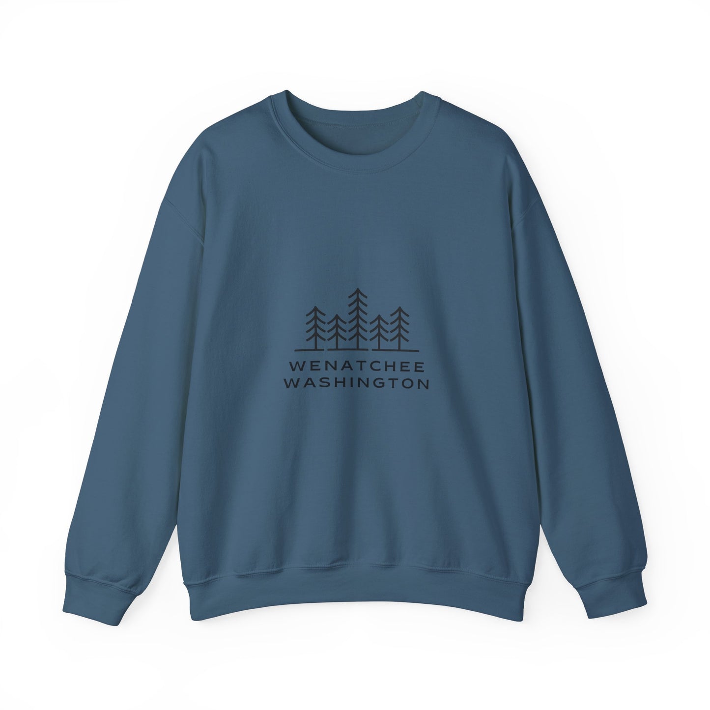 Wenatchee WA Trees Crewneck Sweatshirt *online only*