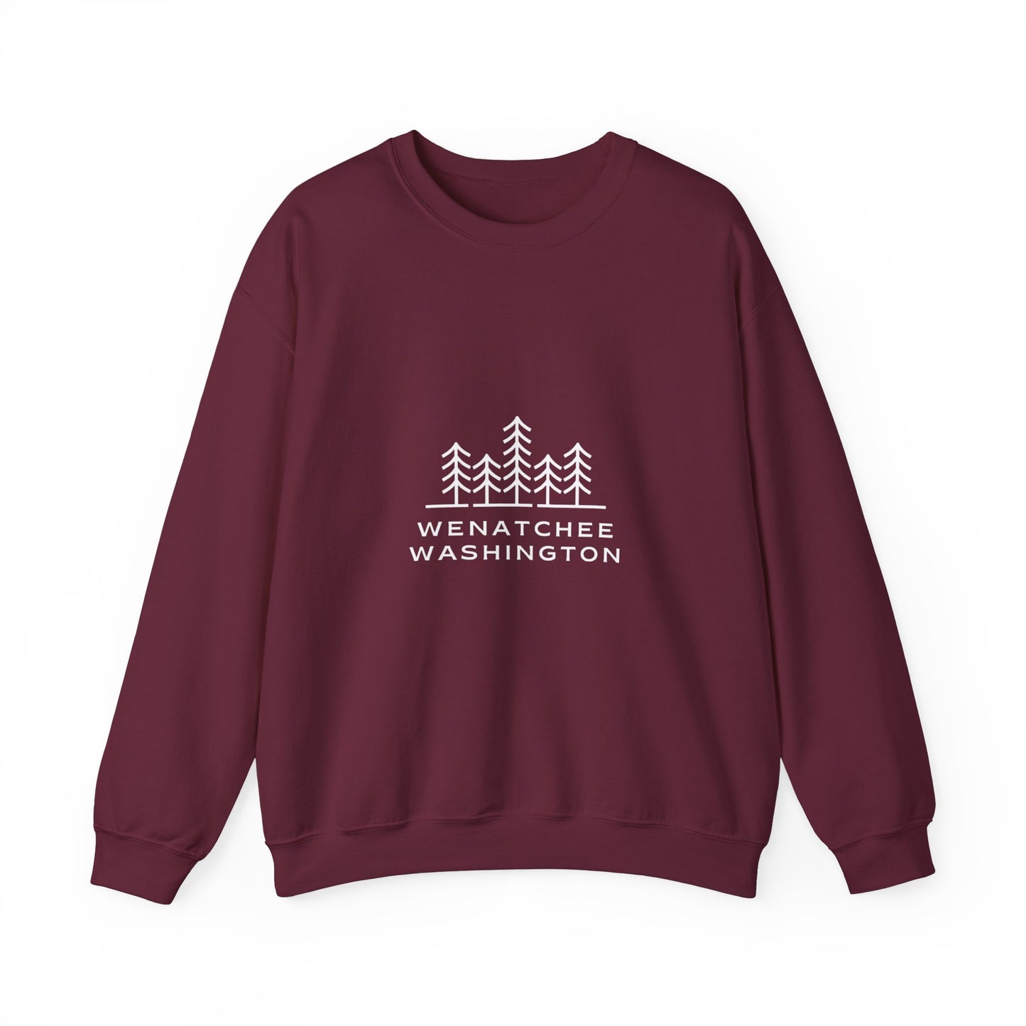 Wenatchee WA Trees Crewneck Sweatshirt *online only*