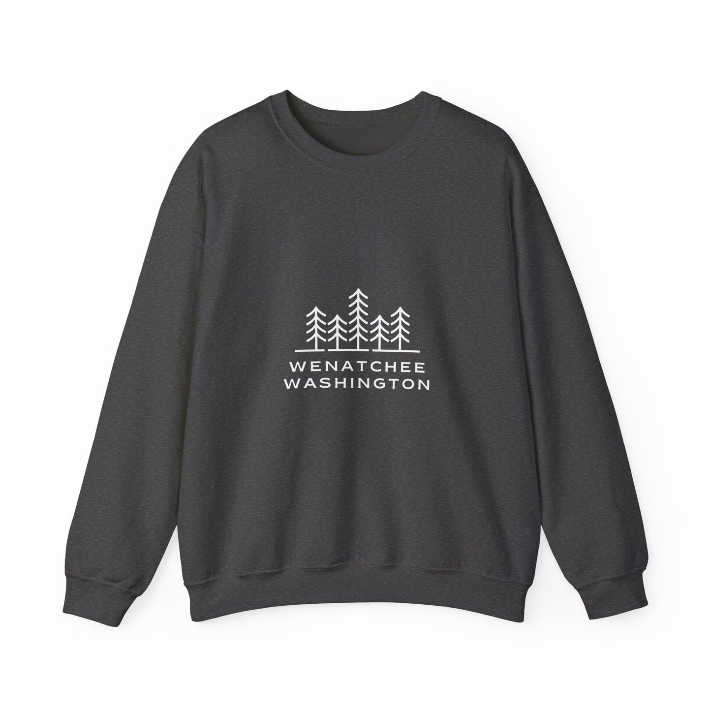 Wenatchee WA Trees Crewneck Sweatshirt *online only*