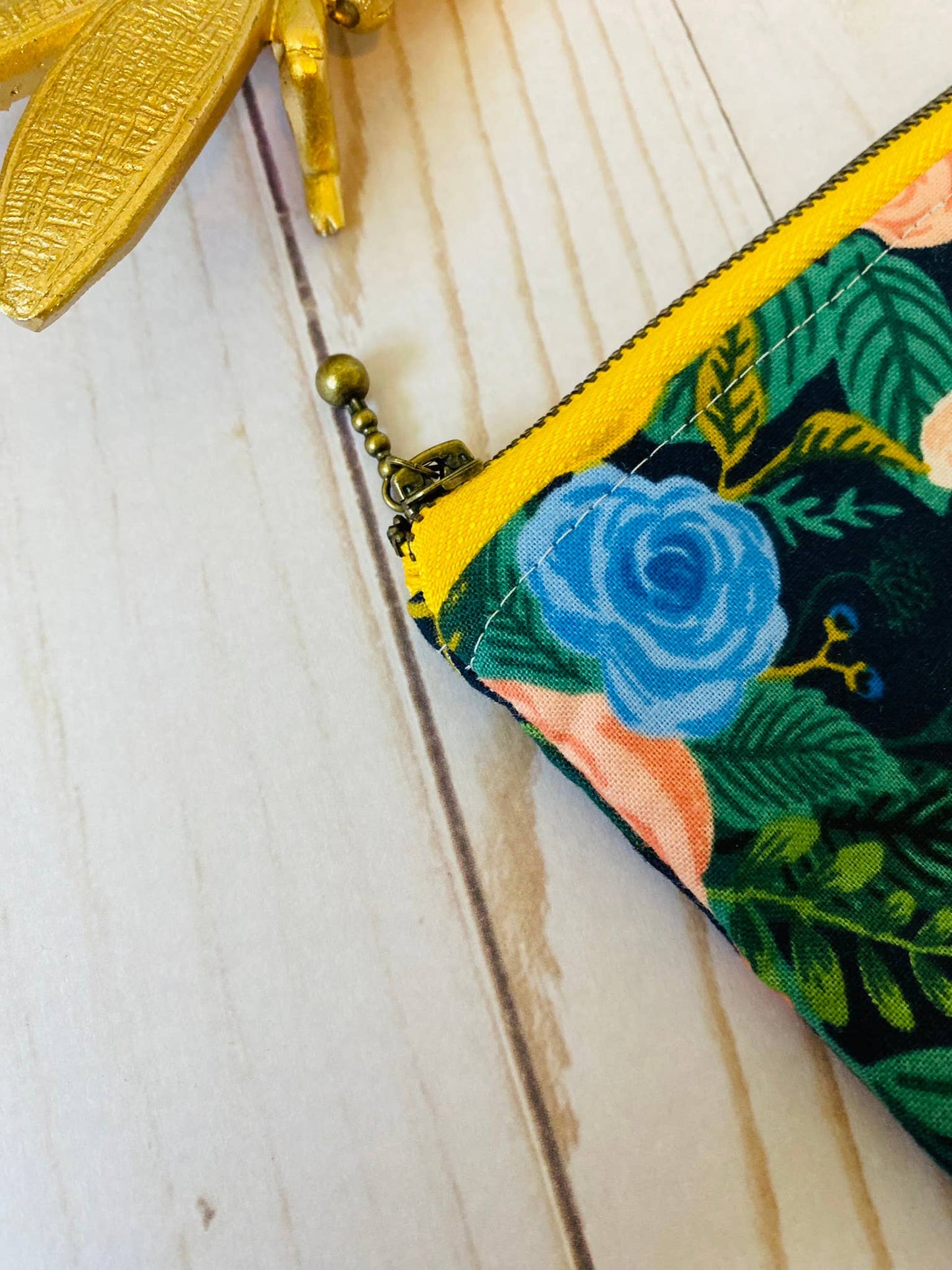 Multi-colored Floral Wallet
