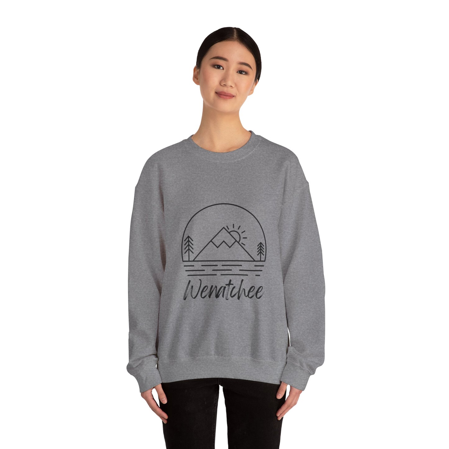 Mountain Sunrise Crewneck Sweatshirt *online only*