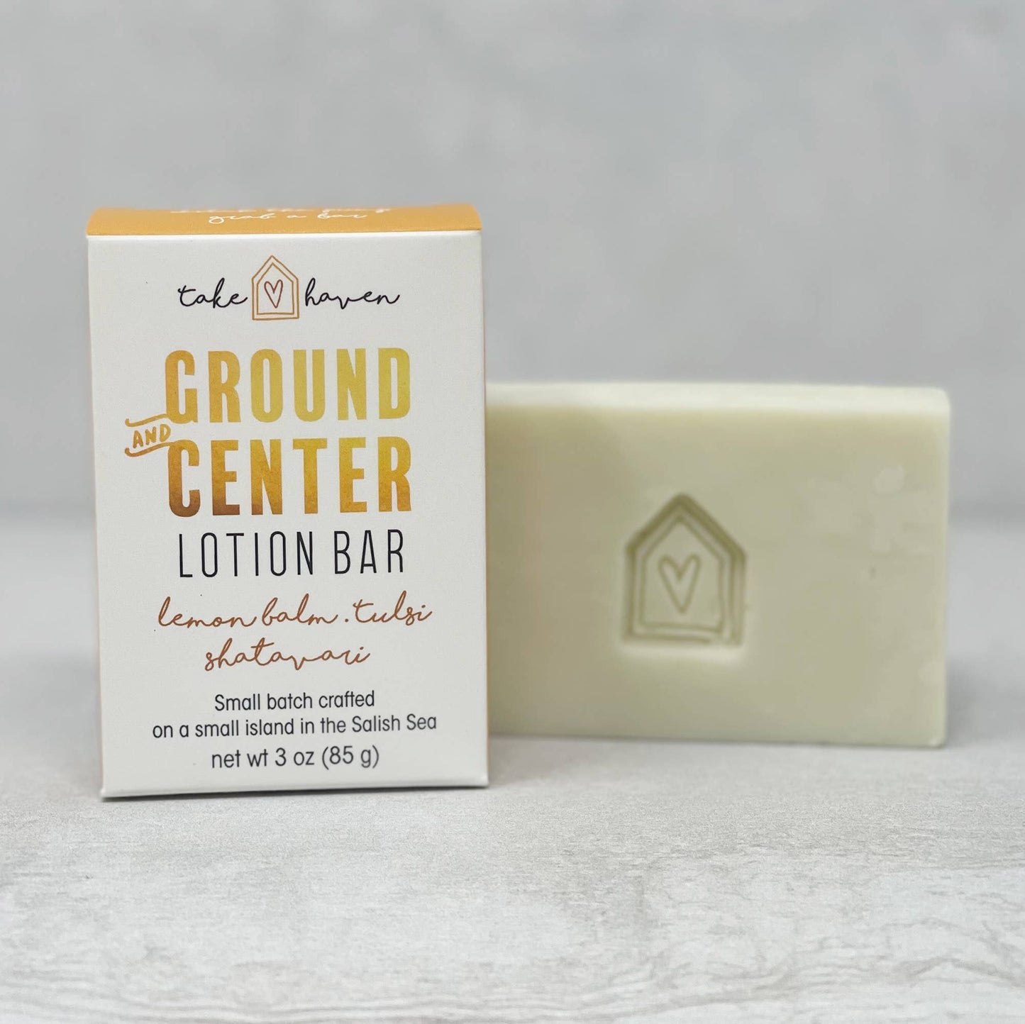 Herbal Lotion Bar: Ground & Center - Non-toxic, Eco-friendly