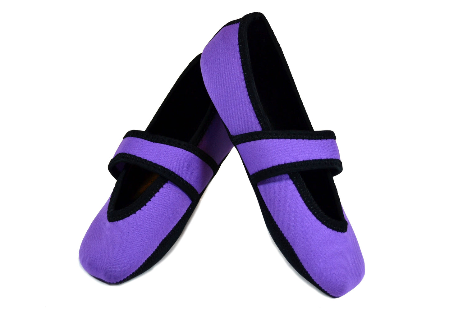 Betsy Lou Slippers: Purple