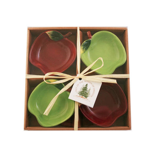 Set of 4 Bowls - Apples