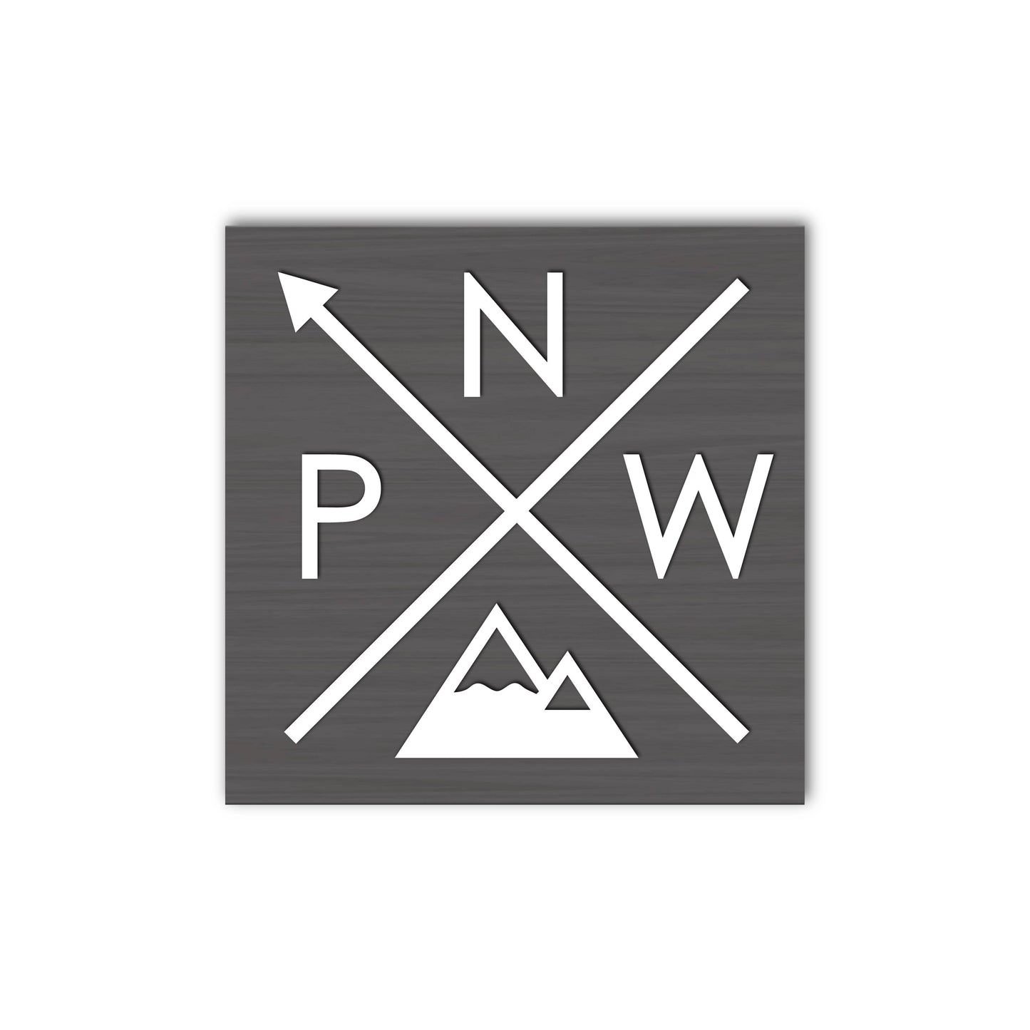 PNW X Mountain Sign