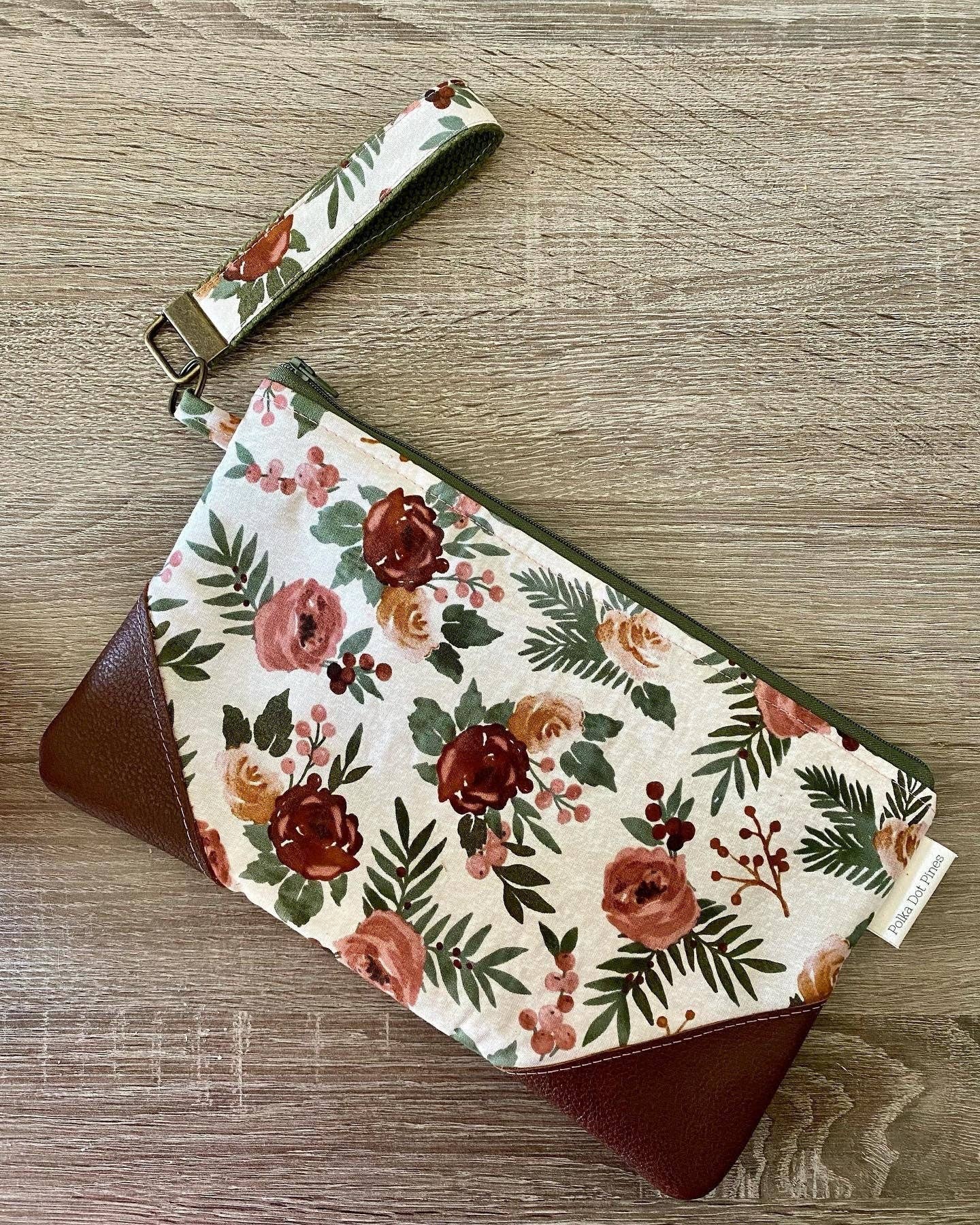 Rusty Rose Wristlet