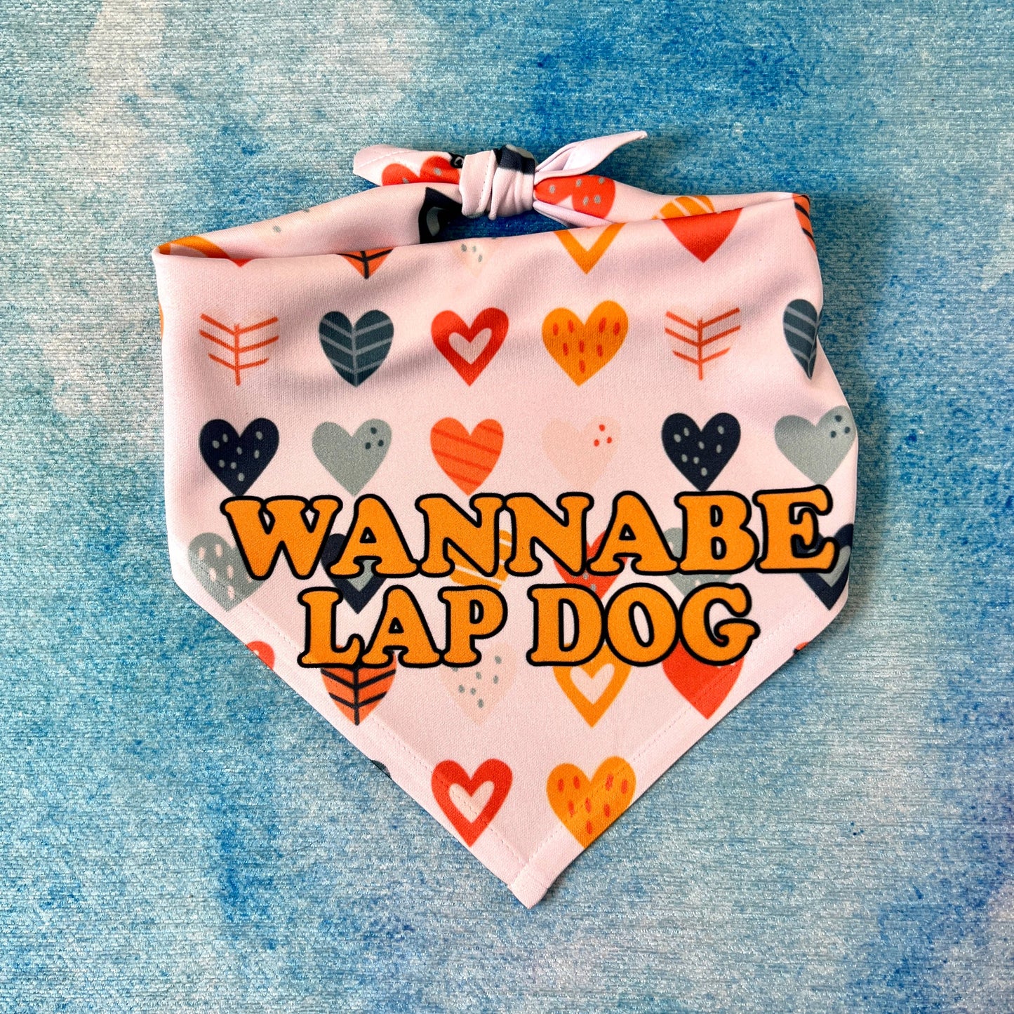 Wanna Be Lap Dog Dog Bandana