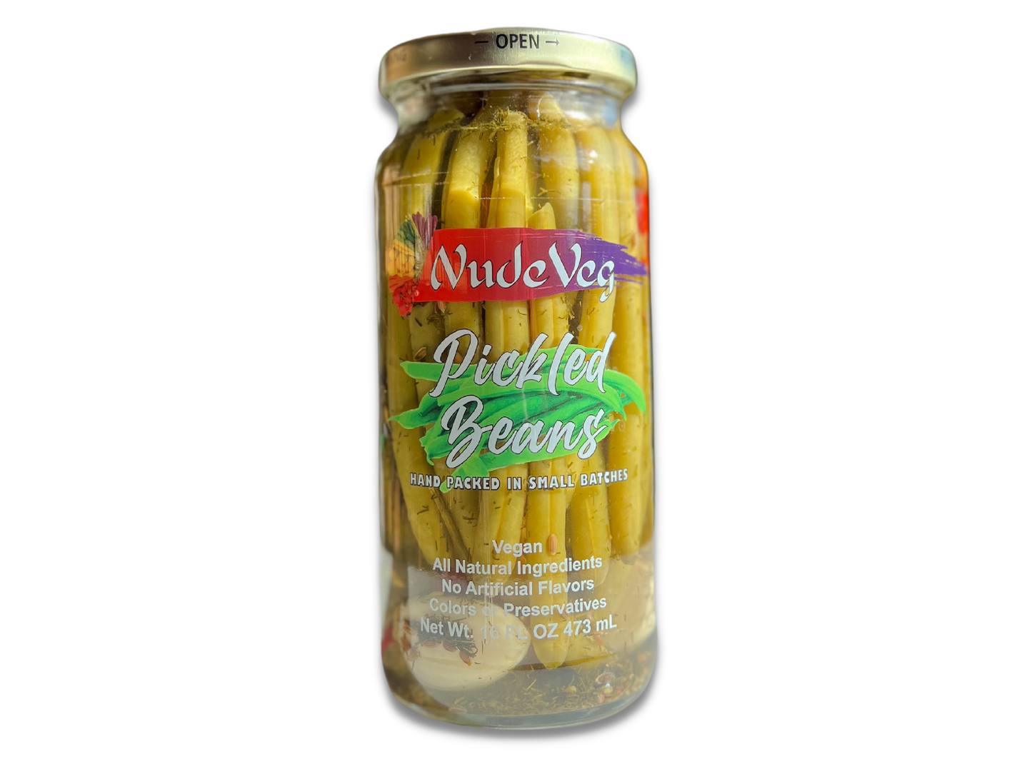 Handcrafted Pickled Beans