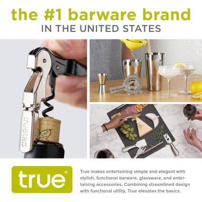 Truetap™: Soft-Touch Double-Hinged Corkscrew - Green