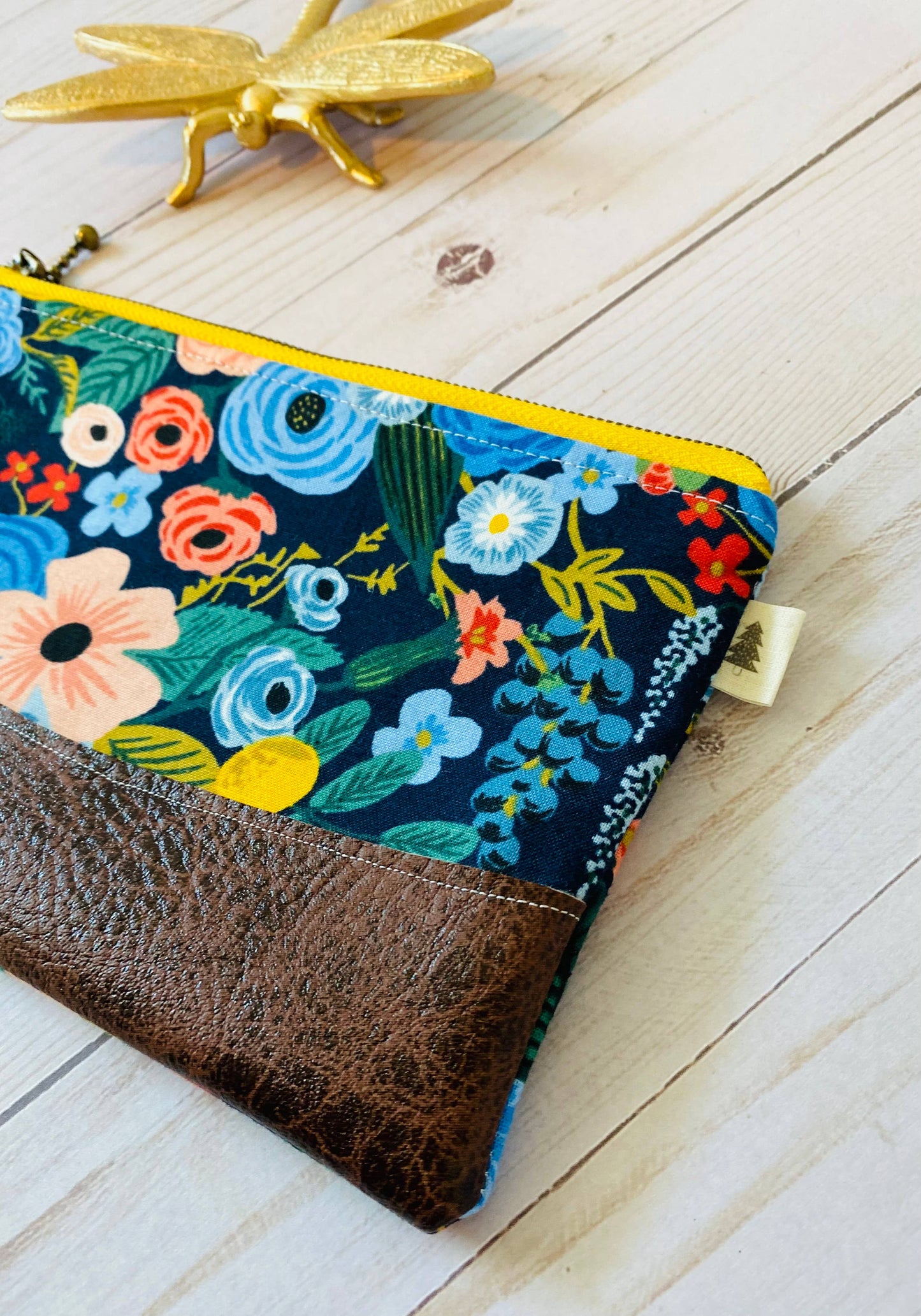 Multi-colored Floral Wallet
