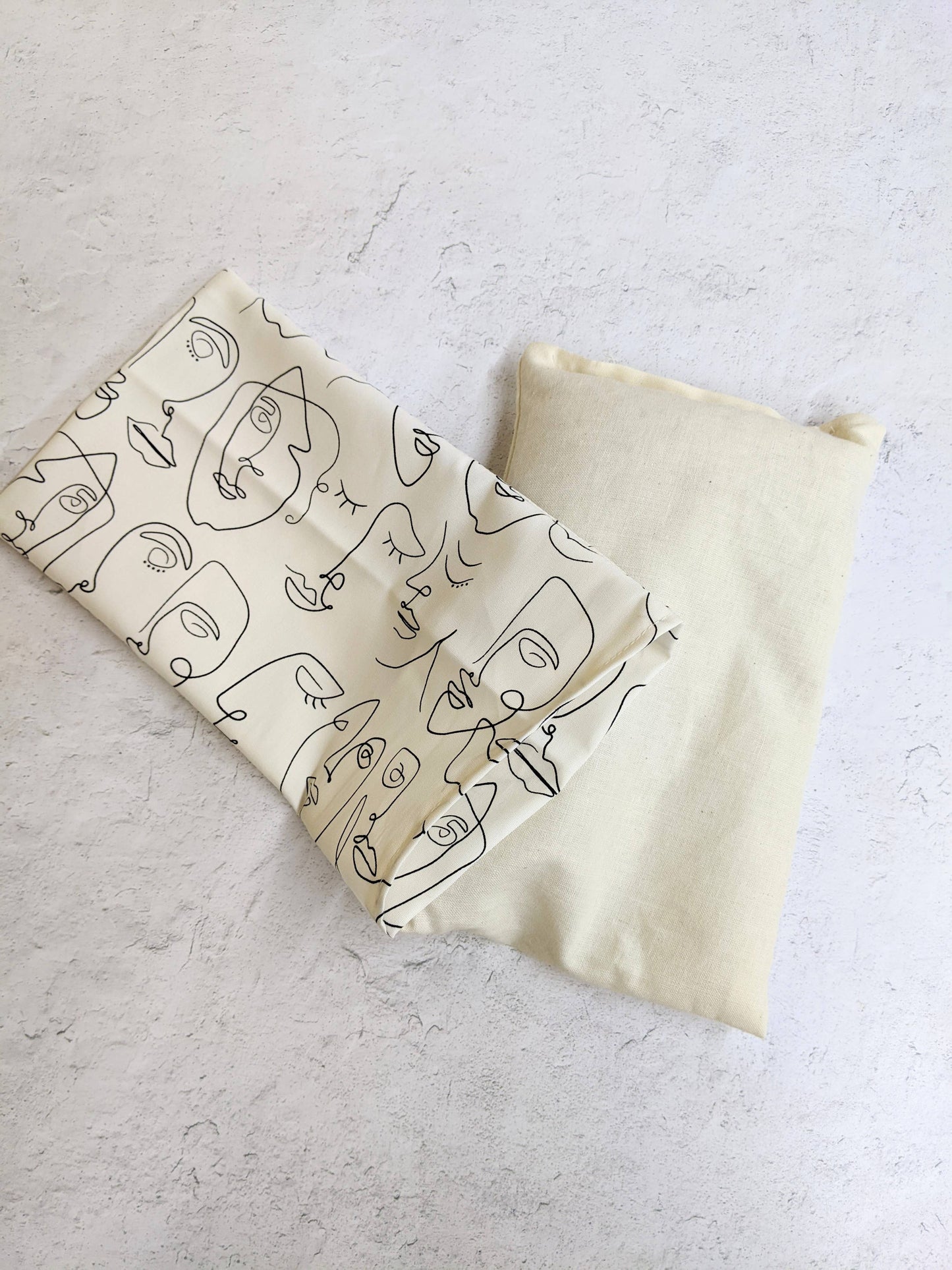 Weighted Aromatherapy Eye Pillow - Picasso Faces