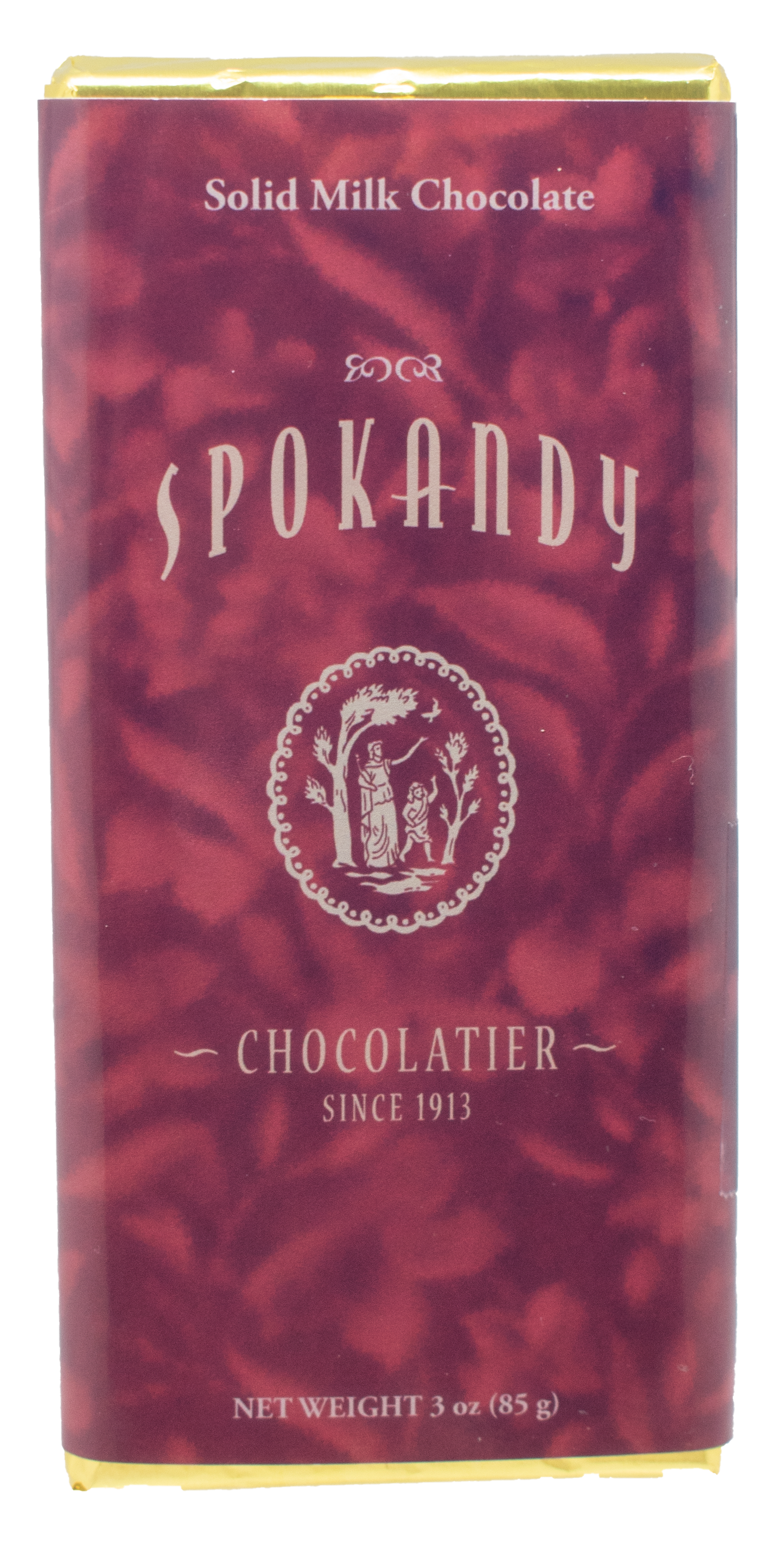 3 oz Solid Milk Chocolate Bar