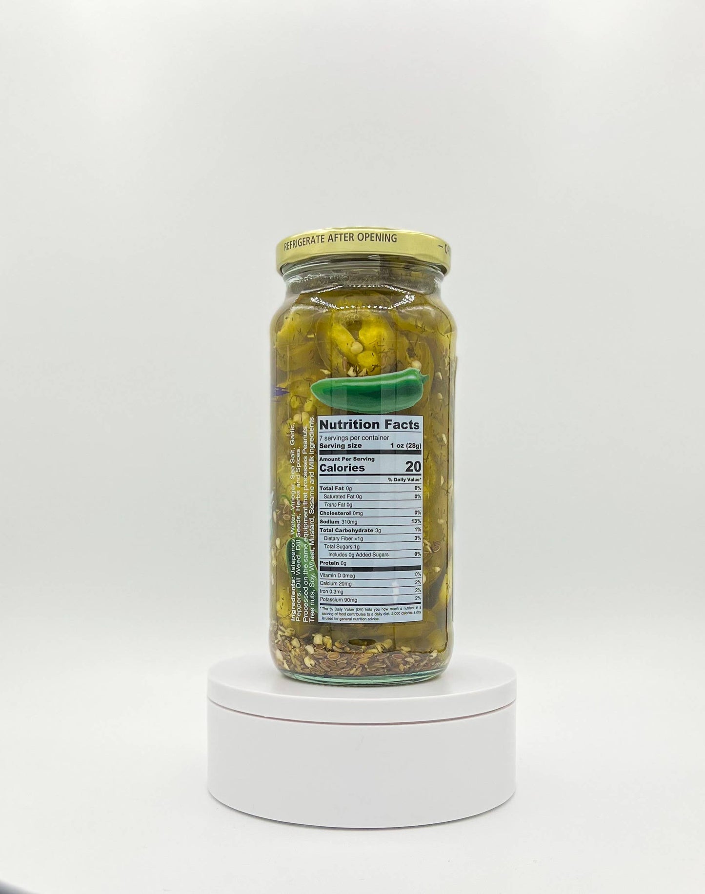 Handcrafted Pickled Jalapeños