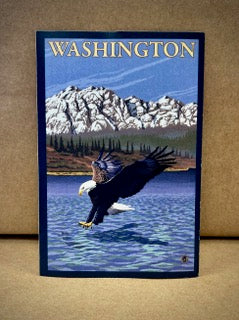 Washington Eagle Sticker