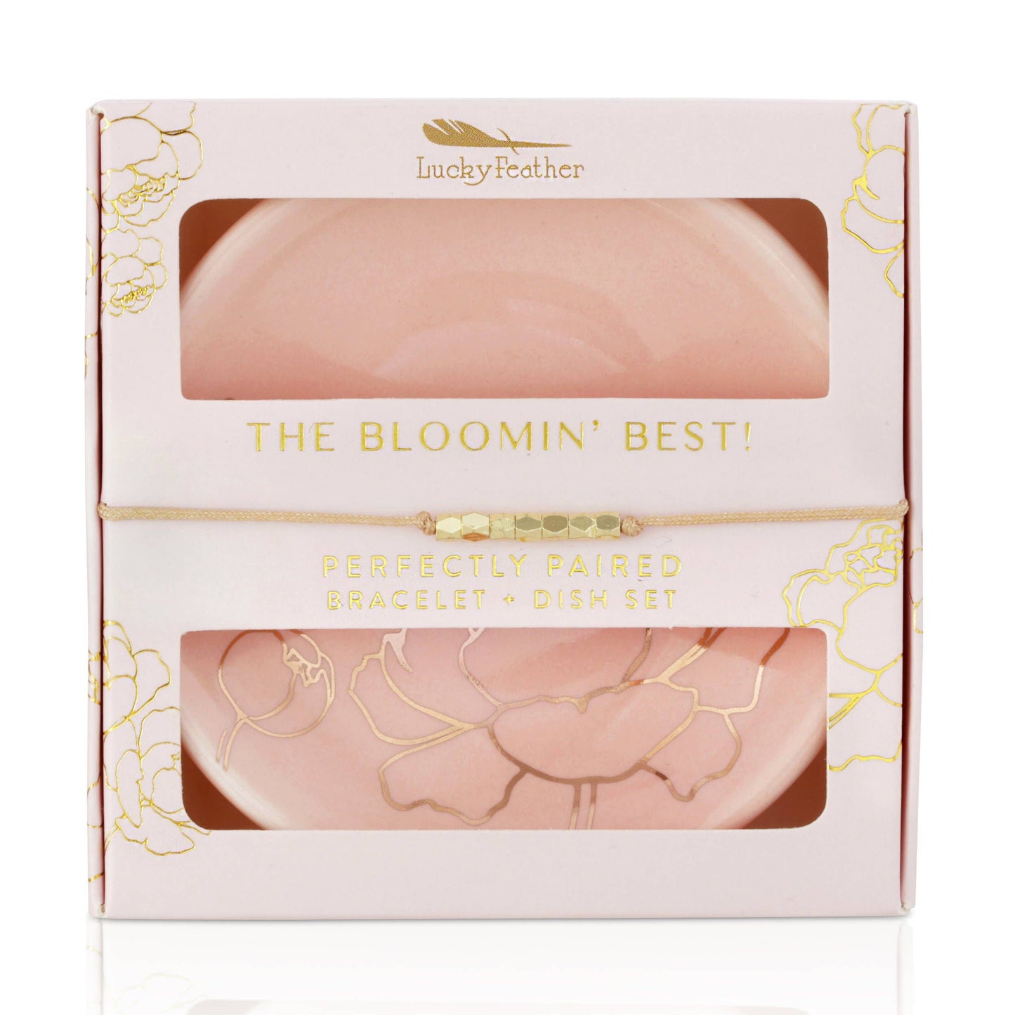 The Bloomin' Best - Bracelet + Dish Set